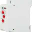 Multifunctional Delay Relay, Time Delay Setting, 10 Functions DIN Rail Mount ACDC 12V~240V