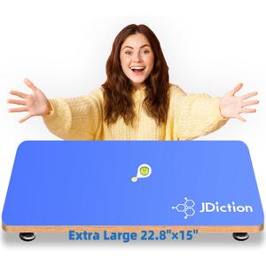 Extra Large Resin Leveling Table for Epoxy - 22.8''x 15'' Resin Leveling Board Nonstick Surface, Adjustable Height & Angle Feet, Multipurpose No Installation Required Board for Crafting & Art