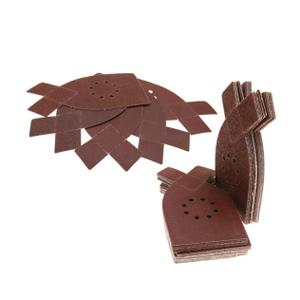50pcs Sanding Discs Grits Hook and Loop Sandpaper for Finishing Blending and Deburring for Woodworking and Craft Projects