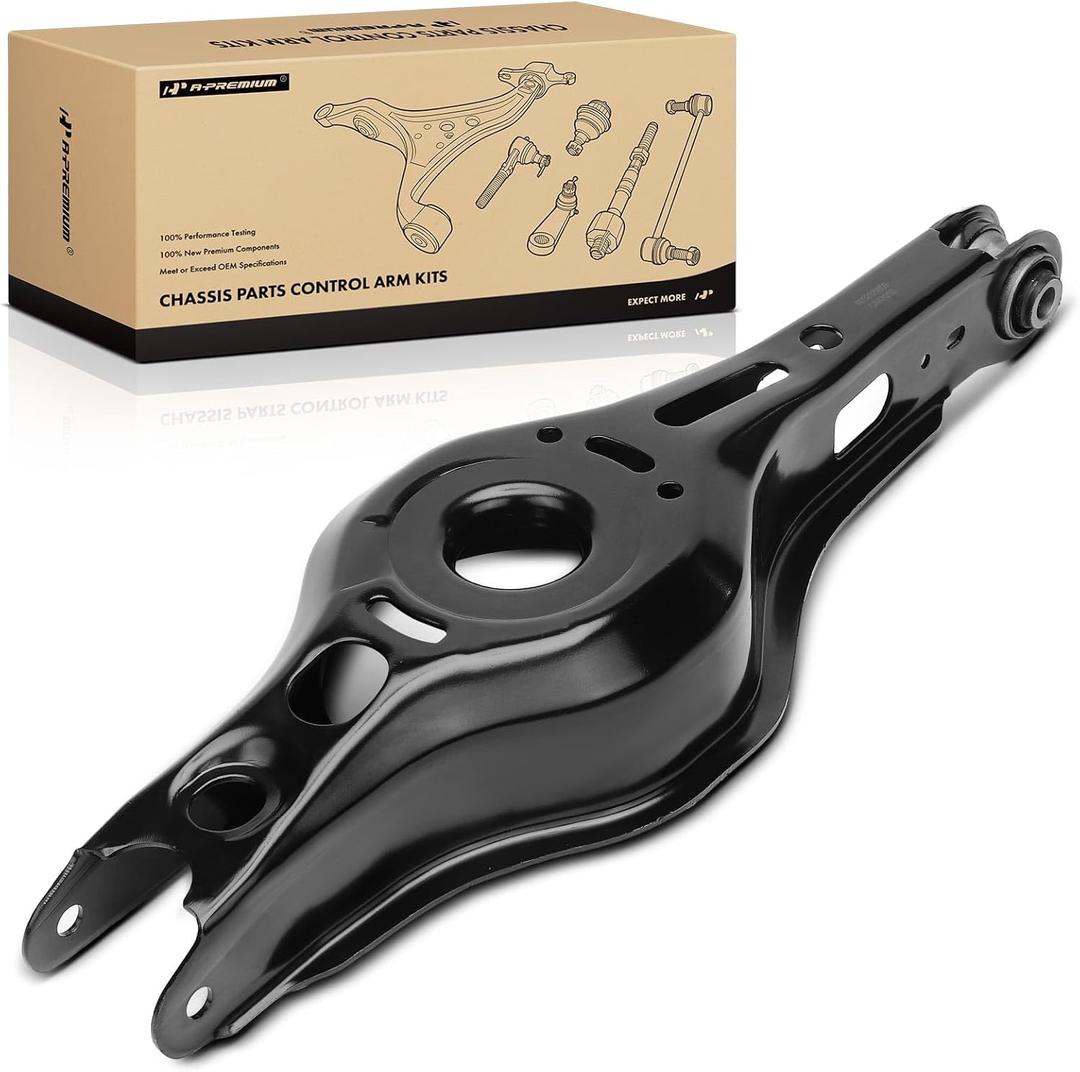 A-Premium Rear Rearward Lower Control Arm, with Bushing, Compatible with Toyota Corolla 2019-2023, Corolla Cross 2022-2023, Prius 2016-2022, Prius AWD-e 2019-2022, Prius Prime, C-HR CHR & Lexus UX200