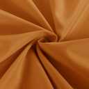 Obstal 2 Pack Table Clothes for 6 FT Rectangle Tables - Water Resistant Washable Fabric Polyester Rectangle Table Cover Protector for Wedding, Banquet and Trade Shows, 72L x 30W Inches, Bronze
