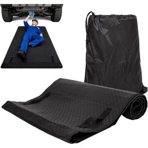Mechanic Magical Rolling Creeper Mat 58"x27", Durable Oil & Water Resistant Garage Floor Mat, Foldable Car Repair Pad with Storage Bag, for Auto Repair, Trucks & Self-Driving Tours