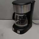 Gourmia Drip Coffee Maker  5 Cup, One-Touch Brew, Pause & Serve, Adjustable 4 Hr Keep Warm, EZ-View Water Window, Black