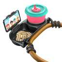 Swanoo Universal Stroller Snack Tray with Phone Holder | Compatible with Nuna Mockingbird Bugaboo Uppababy | Stroller Bumper Bar Tray Attachment | Baby Toddler Disneyland -Single Pack