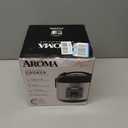 AROMA Digital Rice Cooker, 4-Cup (Uncooked) / 8-Cup (Cooked), Steamer, Grain Cooker, Multicooker, 2 Qt, Stainless Steel Exterior, ARC-914SBD