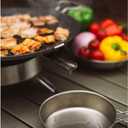 Fire-Maple Camping Griddle Plate | Nonstick Outdoor Portable Grill Pan for Stovetop | BBQ Gas Griddle Pan for Camping Stove Ridged Surfaces 31 X 31cm