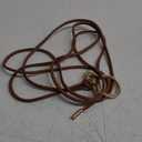 rgwtgkyh Rope Belts for Women Boho Thin Tie Brown Leather Belt with Gold Buckle for Formal Costume Dresses Skirt Jeans Pants