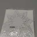 OuMuaMua Winter Christmas Hanging Snowflake Decorations, 12PCS Snowflakes Garland & 12PCS 3D Glittery Large White Snowflake for Christmas Winter Wonderland Holiday New Year Party Home Decorations