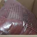 Outdoor Seat/Back Deep Chair Cushion Set for Patio Furniture - Lounge Chair Cushions with Ties - Waterproof Patio Chair Cushions 19x19