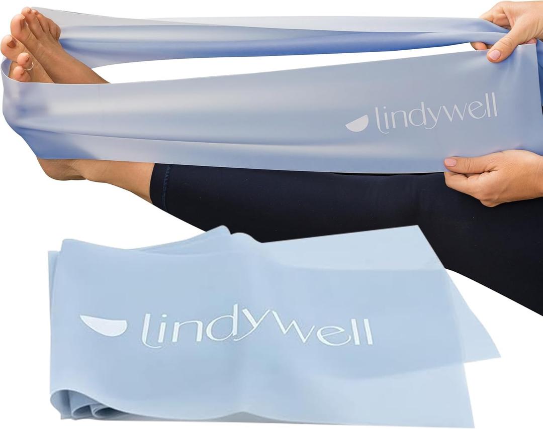 2 x Lindywell Fabric & Exercise Bands for Women & Men - Resistance Bands for Working Out, Including Glute Activation, Strength Training, Physical Therapy - Durable, Non-Slip & Perfect for Home Or Gym Use