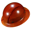AFP Fiber Full Brim Hard Hat | 6 Point Ratchet Suspension | OSHA & ANSI Rated