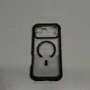 Diaclara Magnetic Designed for iPhone 17 Pro Max Case Full Body Bumper,[Compatible with MagSafe] Military Drop Proof Cover with Built-in Touch Sensitive Anti-Scratch Screen Protector, Black