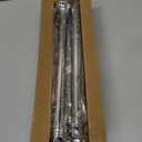 STARLATTA Shower Curtain Rod, 31-80 Inches Adjustable Tension Rod, 1-Inch Diameter Heavy Duty Rustproof Stainless Steel, No-Drill Spring Rod for Bathroom, Kitchen and Closet, Silver