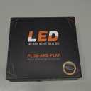 For 2006-2007 & 2008-2012 Sedan Honda Accord light Bulbs, 9005 High Beam 9006 Low Beam H11 Fog Light License Plate Lights Combo, 8PCS