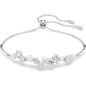 Swarovski Constella Collection, M, Crystals, rhodium-plated, crystal pearl, cubic zirconia, Crystal