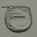 Magnelex Tesla Windshield Sun Shade (Model 3/Y), Reflective Polyester Blocks Heat & Sun, Foldable Car Window Sun Blocker, Mirror Cut-Out, Fade-Resistant Sunshade, Tesla 3 Accessories