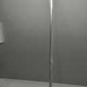 Brushed Nickel Disc Curtain Rods, 48-84 Inches Window Curtain Rod,Adjustable Room Darkening Curtain Rod with Aluminum Finials and Brackets,Wrap Around Design