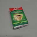 Melitta #4 Cone Coffee Filters, Natural Brown, 100 Count Filters - Fits all 8-12 Cup Cone Coffee Makers and Pour-Overs, Compostable, Tear-Resistant