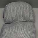 Momcozy Portable Pregnancy Pillow  W Shaped Maternity Support for Side Sleepers, Adjustable Travel Wedge Pillow for Back, Belly, and Hip Relief, Ideal for Pregnant Women, Deep Grey (Regular, Gray)