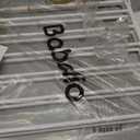 Babelio Removable Baby Gate for Stairs No Bottom Bar, 29-43", 30" H, White