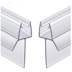2-Pack Butecare Frameless Shower Door Bottom Seal with Long Sweep for Glass Doors – Stop Shower Leaks and Create a Water Barrier (5/16” x 36”) pack of 5