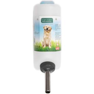 Lixit Wide Mouth Water Bottles for Large and Small Dogs (32oz Large Dog, White)