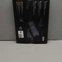 Hamile Wireless Keyboard and Mouse Combo : Ergonomic Wave Keys for Natural Typing, Full Size Keyboards with Wrist Rest, Quiet Backlit Mice,Phone Holder, 2.4G Set for Computer/Laptop/Mac/Windows, Black