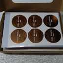 RUN2PRINT (36 Pack Thank You Cards With Envelopes & Foil Stickers - Elegant Dusty multicolored Emboss Gold Foil Pressed - Blank Notes Wedding, Bridal, Baby Shower, Business and Formal All Occasion Cards