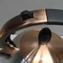 3Quart Whistling Tea Kettle Classic Teapot Stainless Steel Teakettle with Cool Grip for Stovetop (Silver)