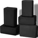 Wettarn 6 Pack Yoga Blocks 9 x 6 x 4 Inch EVA Foam Lightweight Non Slip Yoga Props for Pilates Stretching Meditation