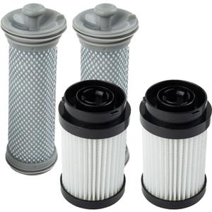Fliters Replacement Filter Kit Compatible with Tineco Pure ONE X Series Cordless Vacuum Cleaner, 2 Pack Pre Filter & 2 HEPA Filter