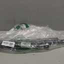 QINGYUN Black Tension Curtain Rod 28 to 48 Inch Spring Rod No Drilling Adjustable Shower Curtain Rod for Windows, Bathrooms, Closet, Kitchen