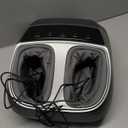 KINGJOY Foot Massager with Heat for Neuropathy, [2026 Upgraded], Deep Kneading Shiatsu Foot Massager for Plantar Fasciitis, Fits Up to Men Size 14, Gifts for Women Mom Men Dad Seniors (Gray)