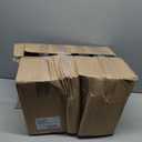 COMIX Sturdy 3 Ring Binder 0.5 inch with Clear View Cover, 1/2" Round Ring View Binder, PVC-Free, 2.4mm-Thick, 100 Sheets Capacity of US Letter Size Paper, Office  School Supplies, Pack of 12 (White)