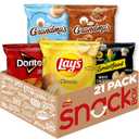 Frito-Lay Chips & Cookies, Smartfood, and Grandma's Variety Pack (Pack of 21), best By: 07/29/2025