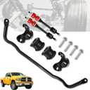 55398938AC Front Stabilizer Bar and K80894 Sway Bar Kit Compatible with Dodge Ram 1500 2009-2010 Ram 1500 2011-2018 Ram Classic 1500 4WD 2019-2022 with Bushing Kit #55398938AB