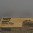 WOPITUES Wood Floating Shelves Set of 6, Shelves for Wall Decor, Farmhouse Shelf for Bedroom, Bathroom Storage Shelves, Book Shelves for Living Room - Rustic Brown (16.5 Inch)