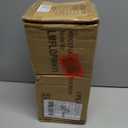 Lifemaster Eco Friendly Plant Pot Set - 10-Pack Home Decor Flower Indoor and Outdoor Plastic Pots with Drainage Holes, Assorted Sizes (7", 6.6", 6", 5.3", 4.8") - Stackable Garden Versatile Planters (White)