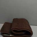 OLANLY Thick Memory Foam Bath Mat Rug 34x21, Extra Soft Absorbent Bathroom Rug, Quick Dry Bath Mats, Non-Slip, Machine Washable Carpet for Bathroom, Tub and Shower, Home Decor Accessories, Brown