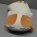 Cat Big Plush Hugging Pillow, Super Soft Kitten Kitty Stuffed Animals Toy Gifts for Kids, Girls, Bed, Christmas, Valentine 21.7" (Brown)