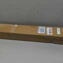 LazBlinds No-Drill Cordless Roman Shade - Light Filtering Natural Wood, Easy Install Bamboo Blind for Windows 29" W x 48" H, Malay Umber
