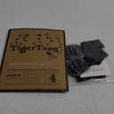 DOK TigerToes Premium Non-Slip Dog Socks for Hardwood Floors - Extra-Thick Grip That Works Even When Twisted - Prevents Licking, Slipping, and Great for Dog Paw Protection - Size Small (Classic Grey)