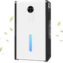 Dehumidifier for Basement, 1076 sq.ft Dehumidifiers for Home Bedroom Bathroom RV with Drain Hose, 72 OZ Quiet Portable Dehumidifier with Auto Shut Off, Auto Defrost, 7 Color LED Light, Sleep Mode