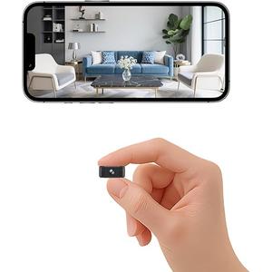 Mini Indoor Security Camera Wireless Home 2026 Upgraded Small Outdoor Cameras 1080P Micro Nanny Cam Motion Detection Wide Angle Cloud & SD Storage Night Vision No Need WiFi Camaras for House Security