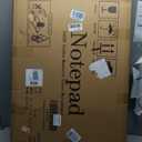 Glass Whiteboard Magnetic Dry Erase Board - Frameless Glass White Board 36 x 24 Inches, Wall Mounted, Office, Home & School