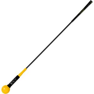 HVY Golf Swing Trainer,Golf Swing Training Aid for Improve Strength Tempo Balance and Flexibility,Golf Warm-Up Stick for Indoor&Outdoor Practice Chipping Hitting Golf Training Aid, 40"