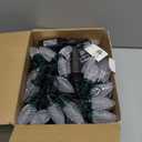 ZAIYW C9 Christmas Lights String, 66ft 100 LED Strawberry String Lights UL Plug C9 String Lights Green Wire Waterproof for Outdoor Roof Eaves Garden Yard Xmas Decor (Warm White)