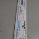 2Pack White Tension Curtain Rods18 to 36 Inch,Spring Loaded Curtain Rods No Drilling,Small Tension Rod for Windows Door Closet,Pressure Rod