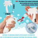 LemonRoad 50 Pcs Hot Tub Coconut Tree Pool Sponge Oil Absorber Scum Filter Cleaner for Pool Inflatable Hot Tub & Spa Accessories