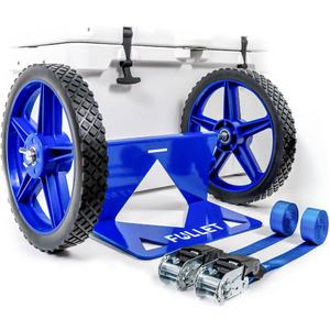 Cooler Wheel Kit for Yeti, RTIC, Igloo and most other brands - Cooler Cart - Easy-to-install Dolly With Wheel Attachment - Durable, Rust-Resistant Powder-Coated Stainless Steel
